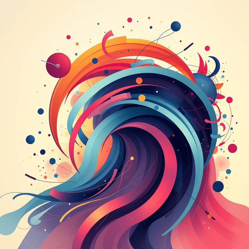 Illustration af rytmiske elementer